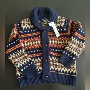 NWT! Janie and Jack button sweater